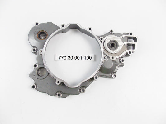 NOS OEM KTM 2008 250SXF RH INNER CLUTCH COVER 77030001100R | 770.30.001.100 - MotoRaider
