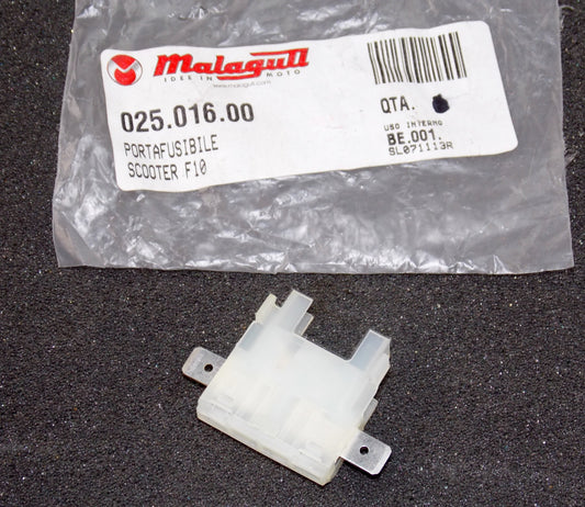 NOS OEM MALAGUTI MADISON F10 FUSE HOLDER 025.016.00 - MotoRaider