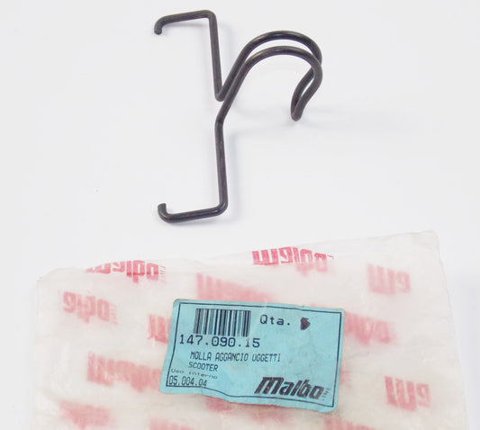 NOS OEM MALAGUTI CENTRO SL / 99 TIPO 49 KAT SPRING BAG HOOK 147.090.15 - MotoRaider