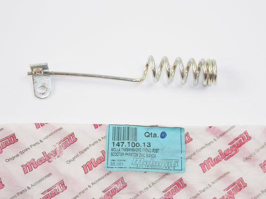 NOS OEM MALAGUTI SCOOTER F12 ARIA PHANTOM REAR BRAKE SPRING BRACKET 147.100.13 - MotoRaider