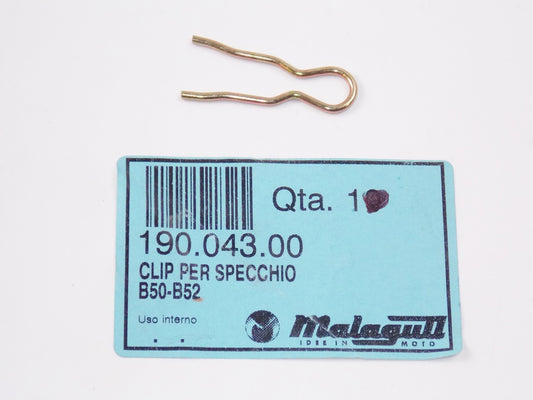 NOS OEM MALAGUTI SCOOTER MADISON 125/K400 MIRROR CLIP B50-B50 190.043.00 - MotoRaider