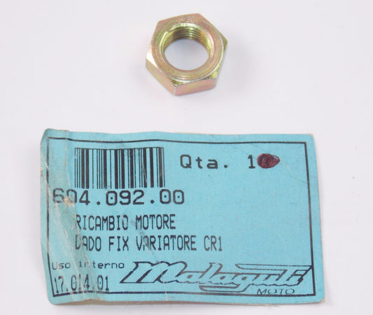 NOS OEM MALAGUTI 1997-1998 CROSSER CR1 CRANKSHAFT DRIVE NUT 604.092.00 - MotoRaider