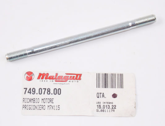 OEM MALAGUTI 07 XSM 50 MOTARD  KAT EURO 2 POWER-UP STUD BOLT  M7x115 749.078.00 - MotoRaider