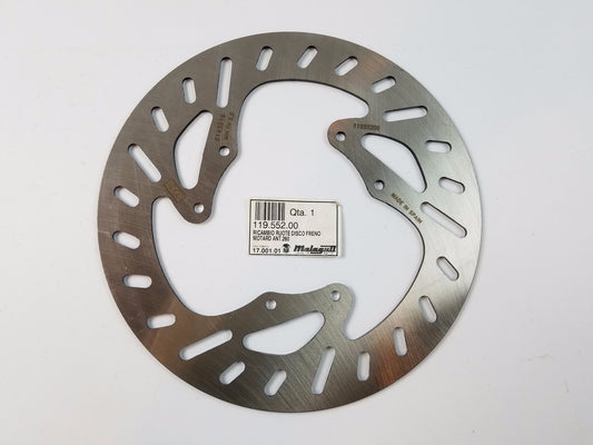 NOS OEM MALAGUTI 2006 XSM 50 MOTARD  KAT EURO 2 FRONT BRAKE DISC 119.552.00 - MotoRaider