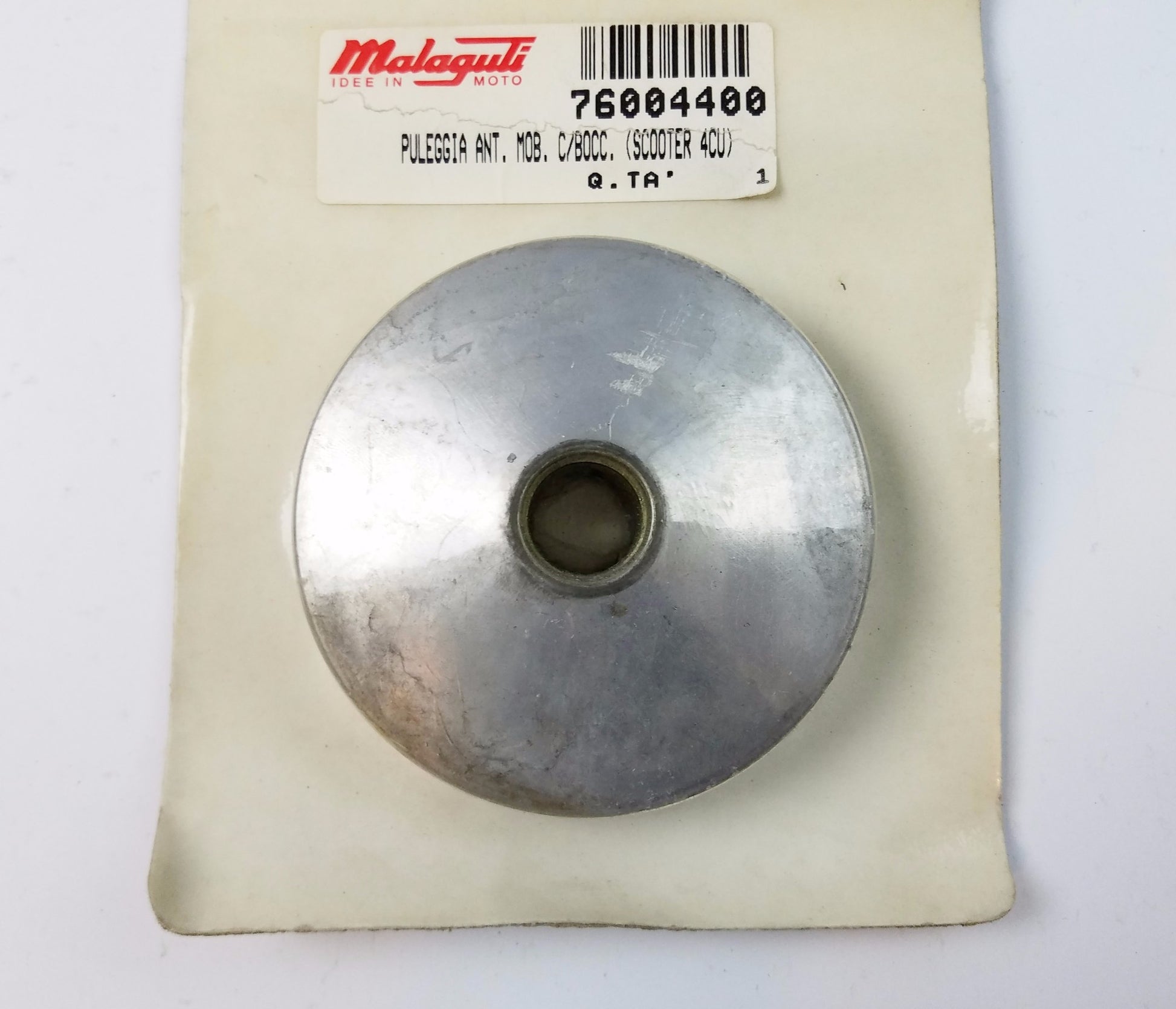 NOS OEM MALAGUTI F15 CIAK 50/02 F12 ARIA RS SPORT F10 PRIMARY PULLEY 760.044.00 - MotoRaider