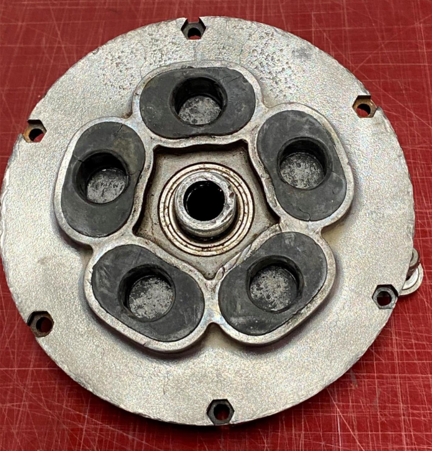 REAR WHEEL HUB BRAKE PLATE SPROCKET HOLDER GRIMECA OD=180mm GILERA BETA APRILIA - MotoRaider