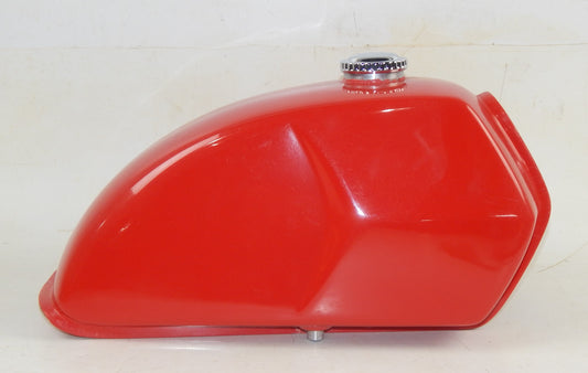 1971-1975 KTM PENTON GS 125 175 FIBERGLASS RED GAS TANK PETROL RESERVOIR + CAP - MotoRaider