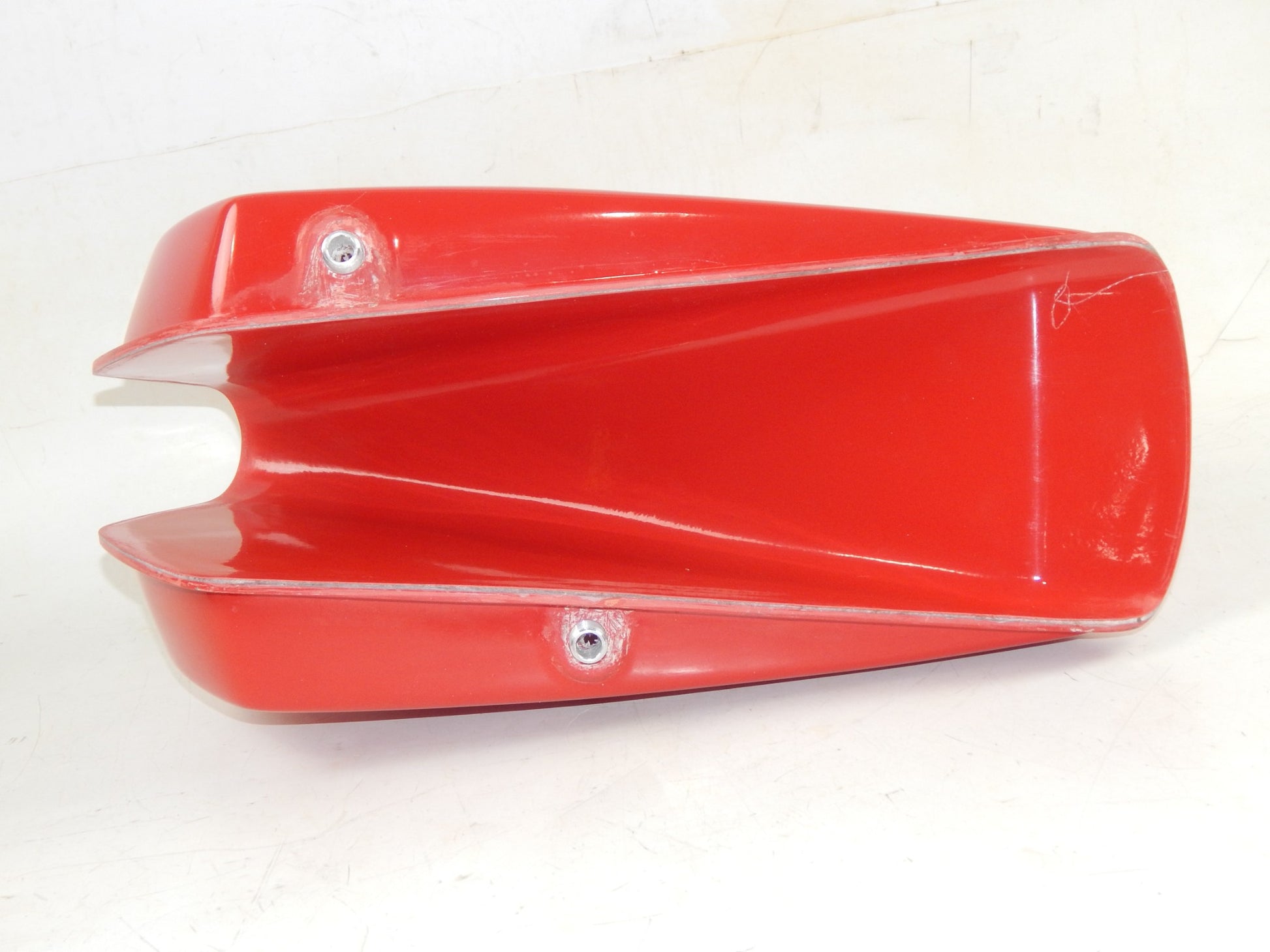 1971-1975 KTM PENTON GS 125 175 FIBERGLASS RED GAS TANK PETROL RESERVOIR + CAP - MotoRaider