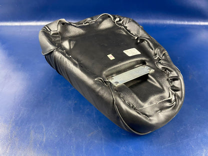 MOTORCYCLE SADDLE SEAT BLACK L=16" W=11.5" APRILIA LAVERDA CAGIVA GUZZI MORINI - MotoRaider