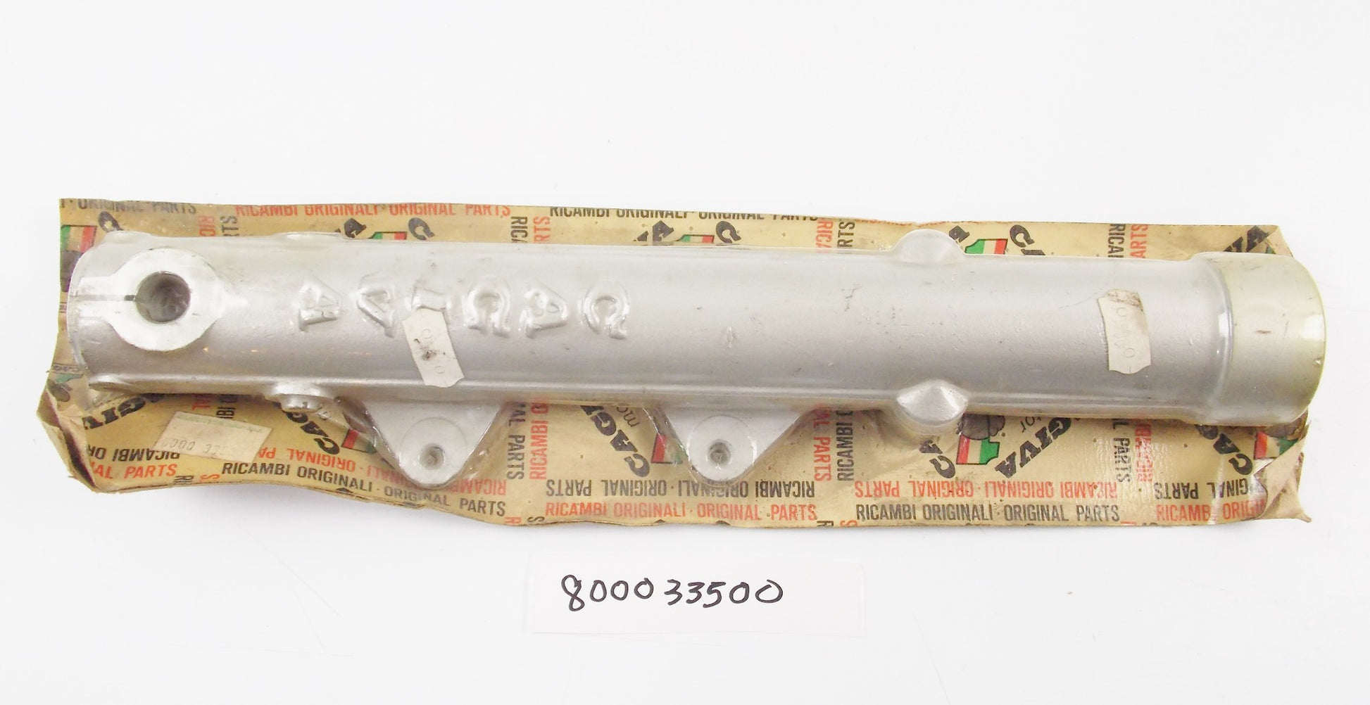NOS OEM CAGIVA LEFT FRONT FORK TUBE PIPE SLIDER ASSY 800033500 - MotoRaider