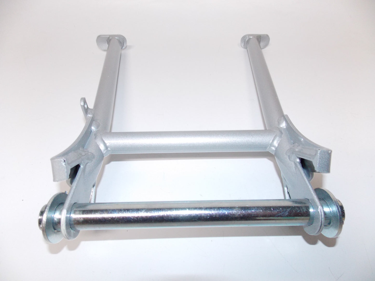 1972 1973 1974 ZUNDAPP GS125 FRAME CHASSIS SILVER CENTER KICK STAND MC GS 125 - MotoRaider