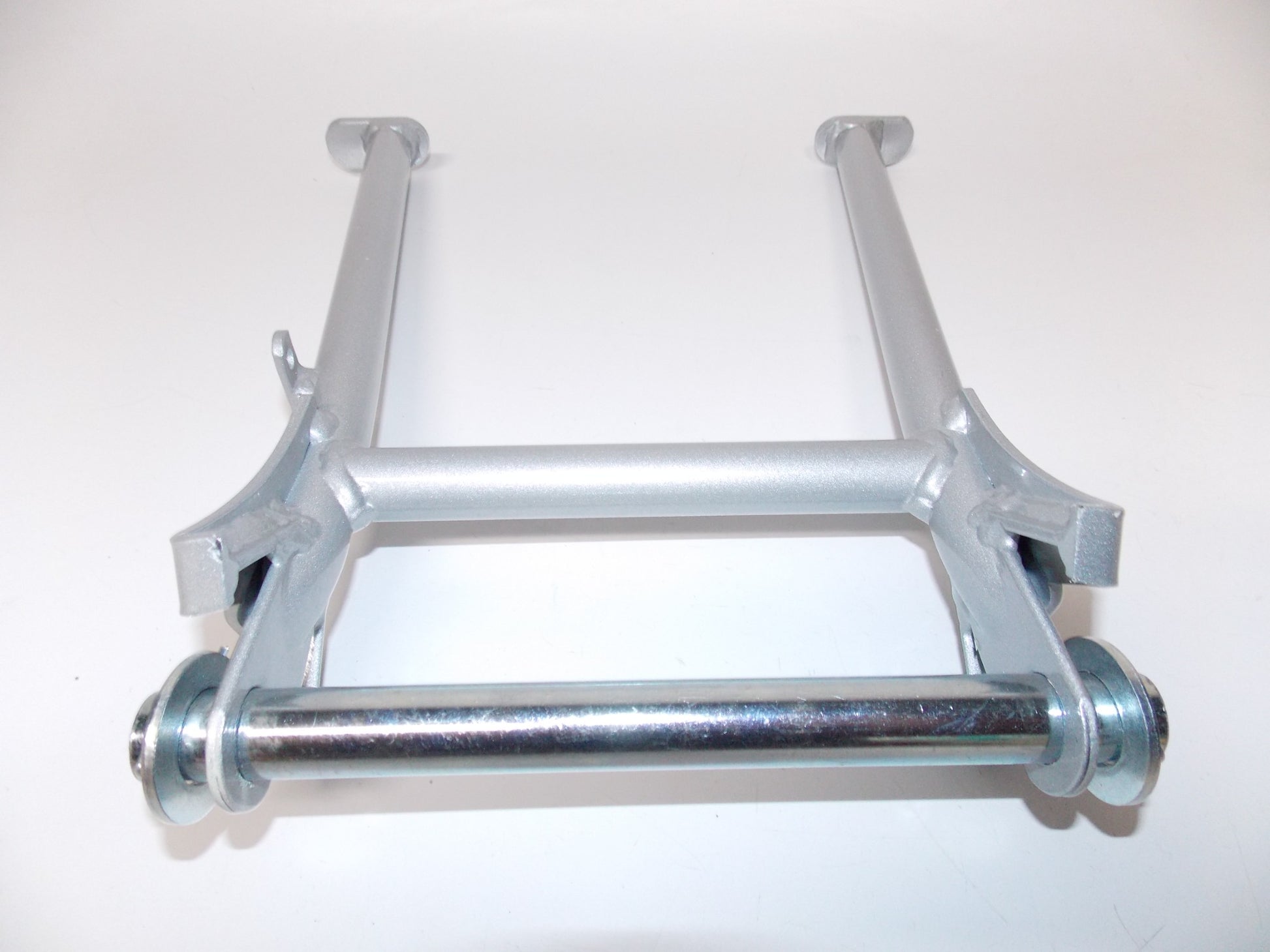 1972 1973 1974 ZUNDAPP GS125 FRAME CHASSIS SILVER CENTER KICK STAND MC GS 125 - MotoRaider